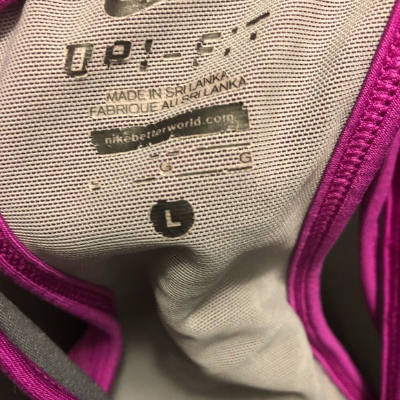 Nike pink/purple workout top - Picture 4 of 4